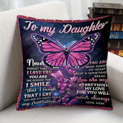 To My Daughter – A Special Gift from Mom - Pillow
