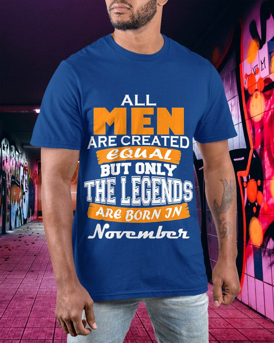 NOVEMBER : WHERE LEGENDS ARE BORN - FOR MAN - TLEE11 (SKU2604-107-11)
