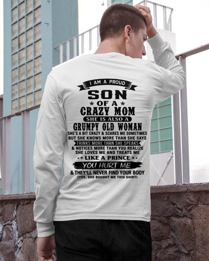 MY MOM IS CRAZY BUT SHE LOVES ME - FROM MOM - TLEE00 (SKU2606-354-00)