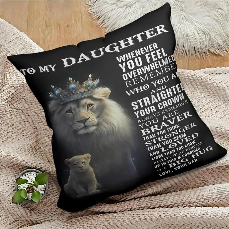 Special Gift For Your Daughter From Dad - Pillow