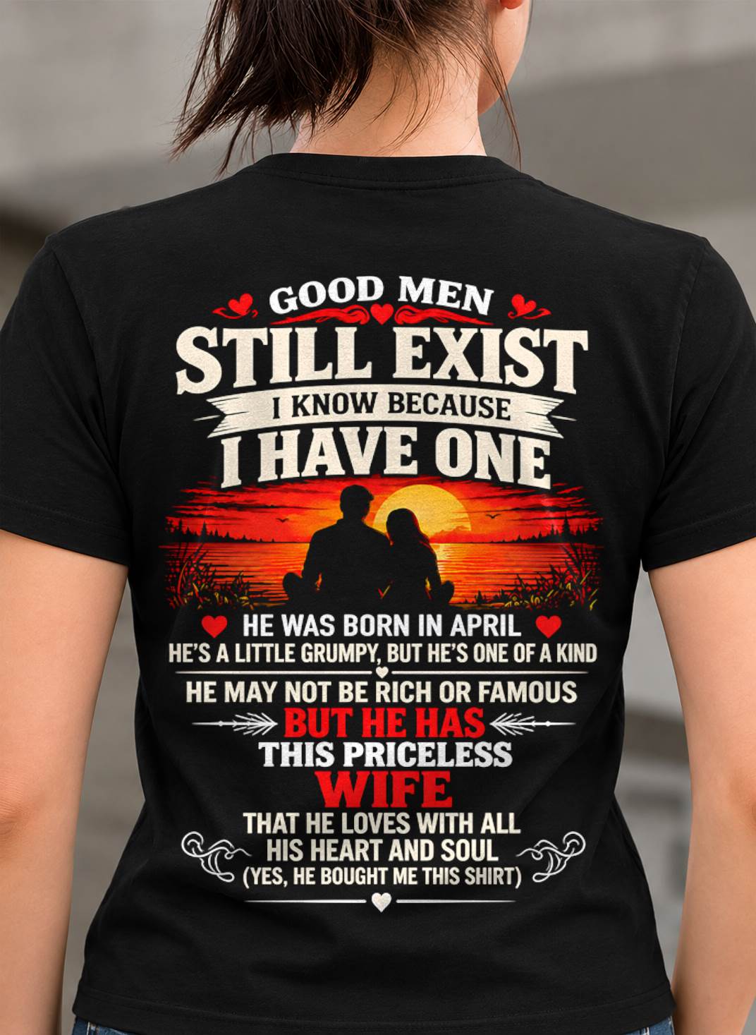 APRIL MAN & HIS PRICELESS WIFE - FROM HUSBAND - TLEE04 (SKU2609-79-04)