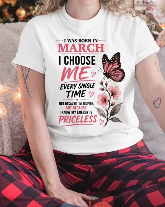 MARCH QUEEN – I CHOOSE ME EVERY SINGLE TIME - FOR WOMEN - TLEE03 (SKU2606-02-03)