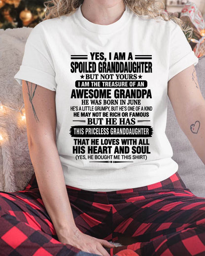 JUNE GRANDPA & SPOILED GRANDDAUGHTER - FROM GRANDPA - TLEE06 (SKU2609-158-06)