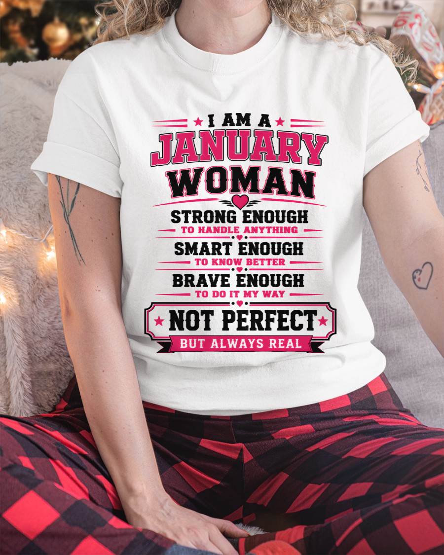 JANUARY - BOLD BRAVE AND REAL - FOR WOMEN - TLEE01 (SKU2608-472-01)