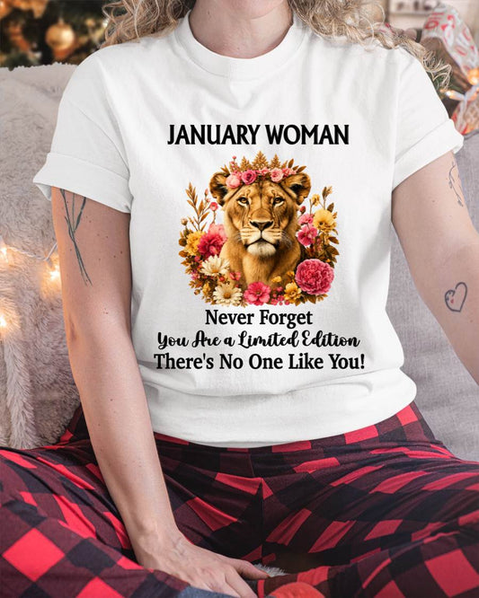 JANUARY WOMAN – PROUD TO BE DIFFERENT - FOR WOMEN - TLEE01 (SKU2607-74-01)