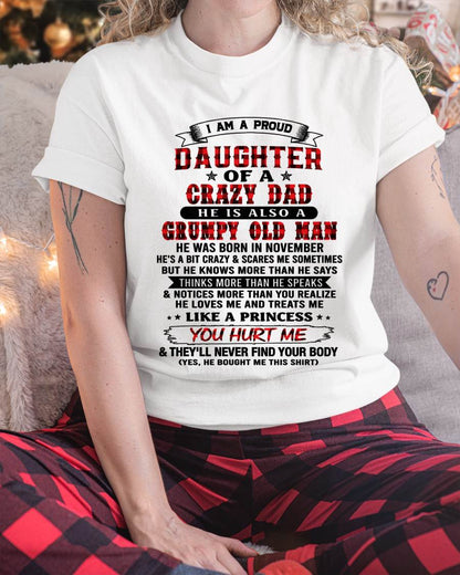 NOVEMBER - EVERY PRINCESS HAS A CRAZY DAD - FROM DAD - TLEE11 (SKU2608-627-11)