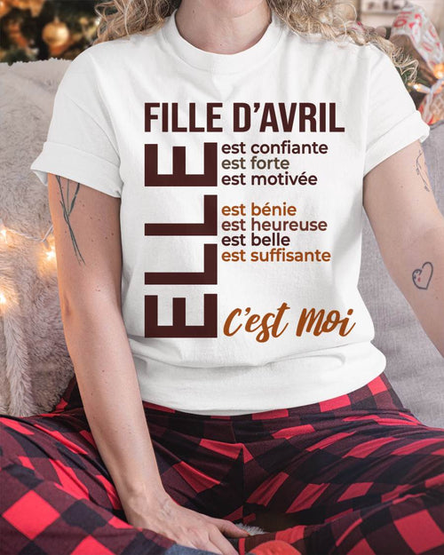 JE SUIS UNE FILLE D’AVRIL - fma TLEE04 (SKU2605-192-04)