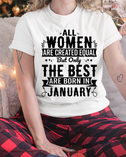 JANUARY WOMEN ARE THE BEST KIND - FOR WOMEN - TLEE01 (SKU2605-398-01)