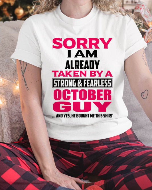 MY OCTOBER GUY BOUGHT ME THIS SHIRT - FROM HUSBAND - TLEE10 (SKU2605-65-10)