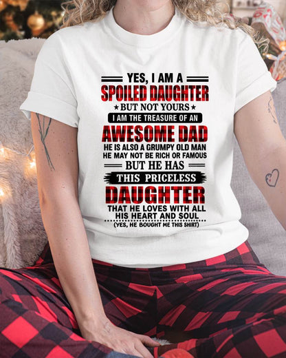 DAD’S SPOILED DAUGHTER - FROM DAD - TLEE00 (SKU2609-31-00)