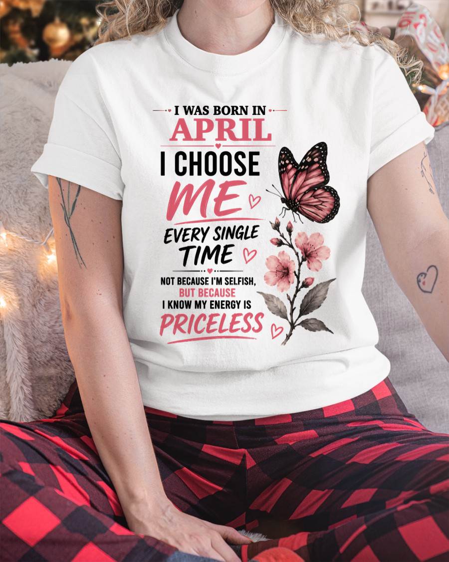APRIL QUEEN – I CHOOSE ME EVERY SINGLE TIME - FOR WOMEN - TLEE04 (SKU2606-02-04)