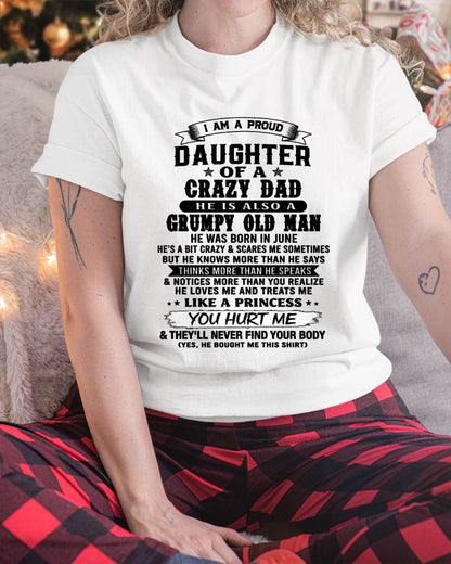 JUNE - PROUD DAUGHTER OF DAD - FROM DAD - TLEE06 (SKU2606-209-06)
