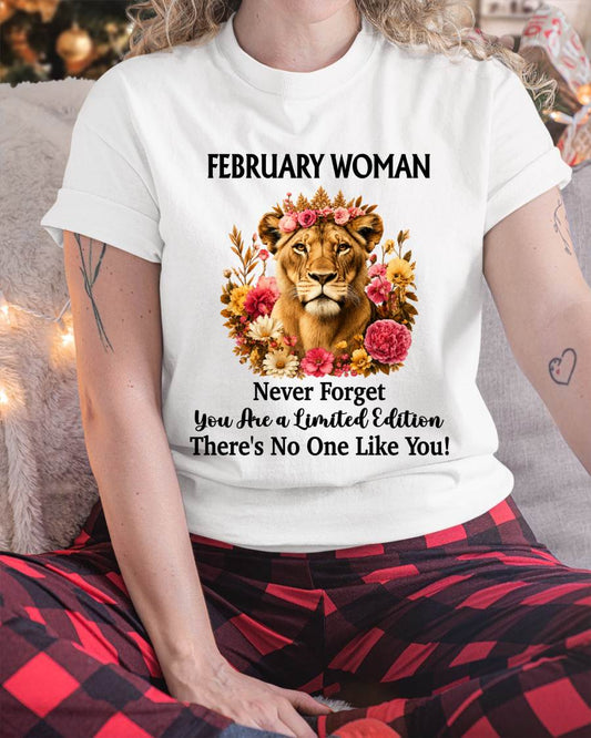 FEBRUARY WOMAN – PROUD TO BE DIFFERENT - FOR WOMEN - TLEE02 (SKU2607-74-02)