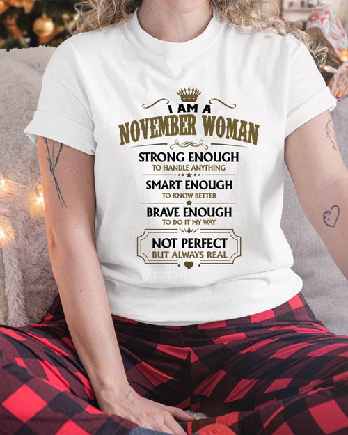 NOVEMBER WOMAN – BOLD STRONG REAL - FOR WOMEN - TLEE11 (SKU2605-90-11)