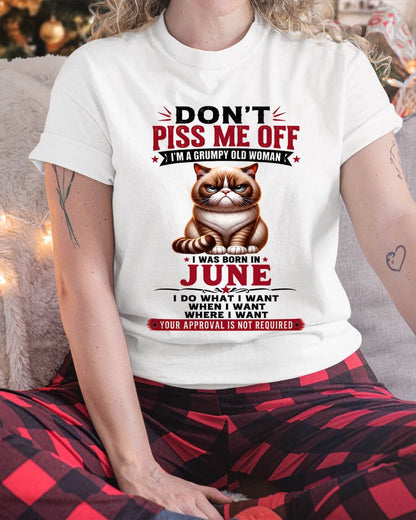 JUNE – ZERO PATIENCE FUNNY CAT - FOR WOMEN - TLEE06 (SKU2608-291-06)