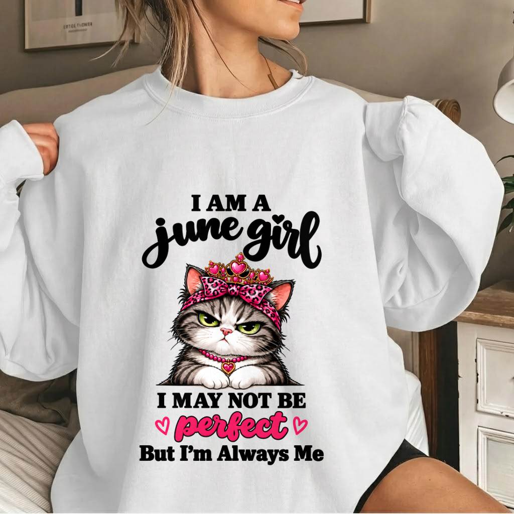 JUNE GIRL CAT SHIRT – ALWAYS ME - FOR WOMEN - TLEE06 (SKU2610-100-06)
