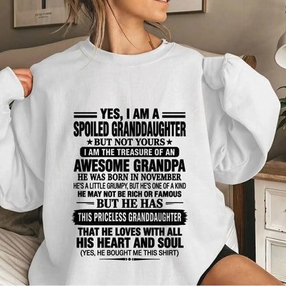 NOVEMBER GRANDPA & SPOILED GRANDDAUGHTER - FROM GRANDPA - TLEE11 (SKU2609-158-11)