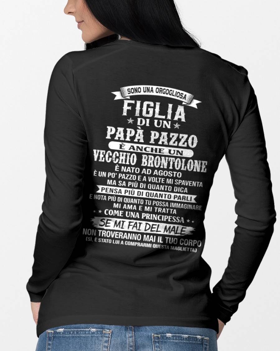 AGOSTO / FIGLIA DI UN PAPÀ PAZZO - REGALO DA PAPÀ  - TLEE08 (SKU2606-155-08)