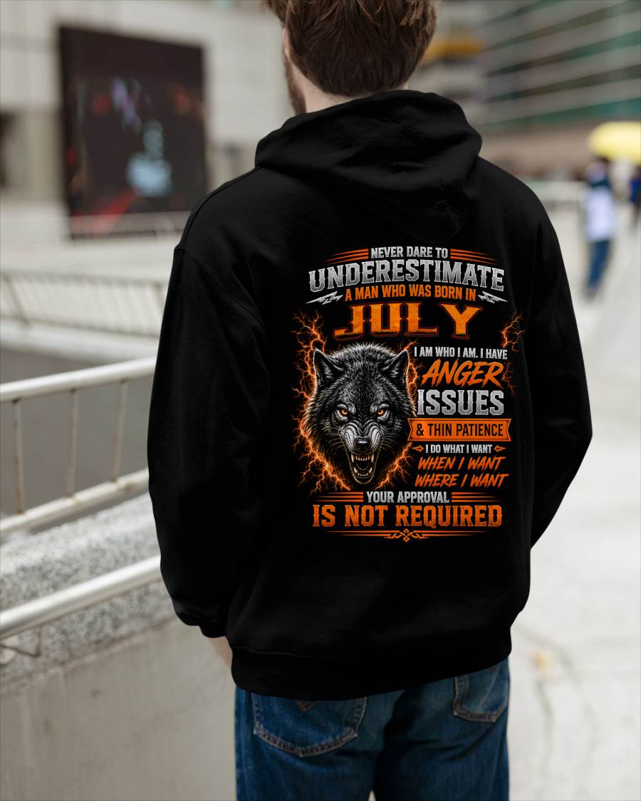 JULY MAN I DO WHAT I WANT SHIRT - FOR MAN - TLEE07 (SKU2608-244-07)