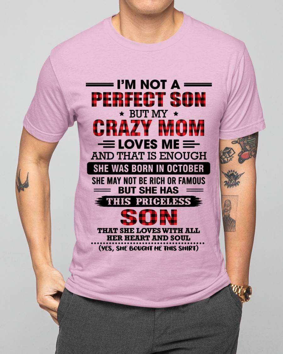 OCTOBER A MOM'S LOVE MAKES EVERYTHING ENOUGH - FROM MOM - TLEE10 (SKU2608-587-10)