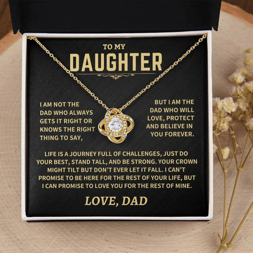 To My Daughter From Dad Necklace (SKU2602-21)