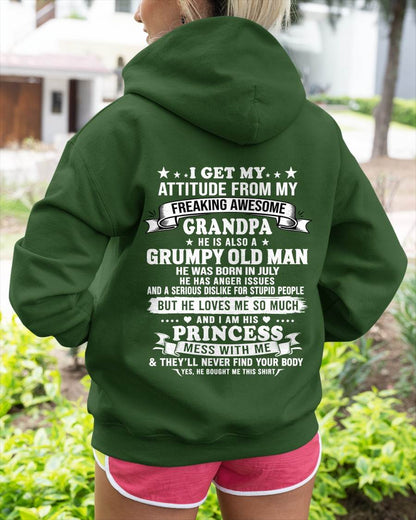 JULY - MY GRUMPY OLD GRANDPA LOVES ME FUNNY - FROM GRANDPA - TLEE07 (SKU2609-10-07)