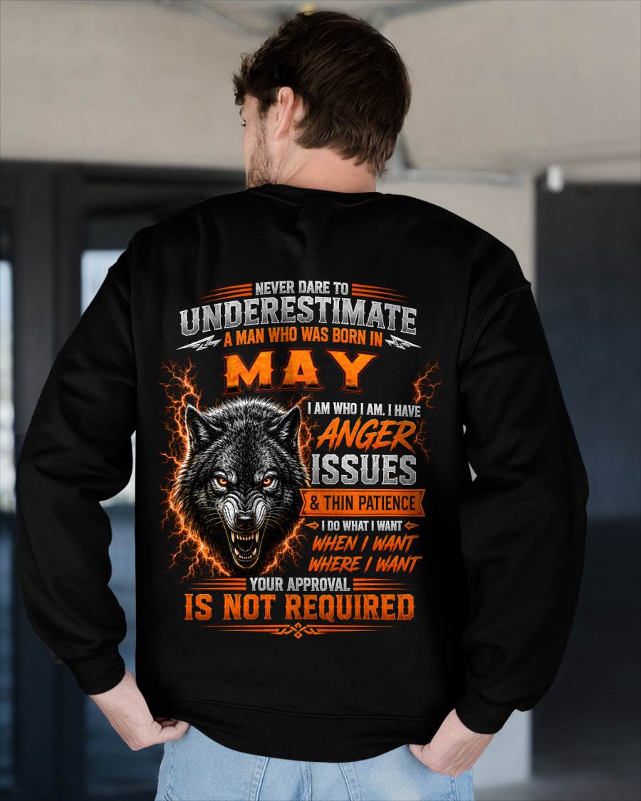 MAY MAN I DO WHAT I WANT SHIRT - FOR MAN - TLEE05 (SKU2608-244-05)