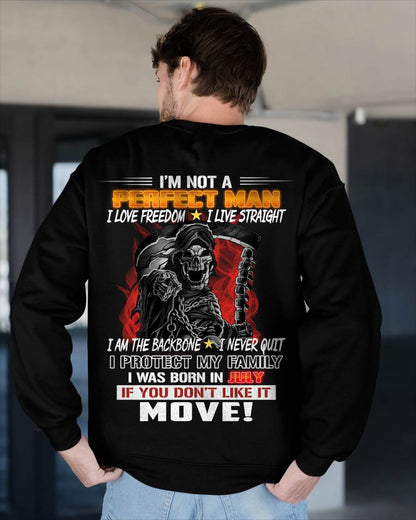 JULY - A MAN WHO NEVER QUITS AND PROTECTS HIS OWN - FOR MAN - TLEE07 (SKU26T-01231-07)