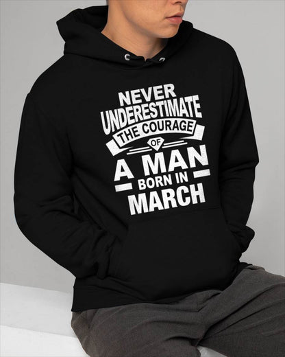 MARCH BORN MAN : COURAGE STRENGTH & PRIDE - FOR MAN - TLEE03 (SKU2606-126-03)
