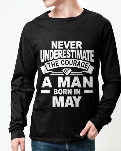 MAY BORN MAN : COURAGE STRENGTH & PRIDE - FOR MAN - TLEE05 (SKU2606-126-05)