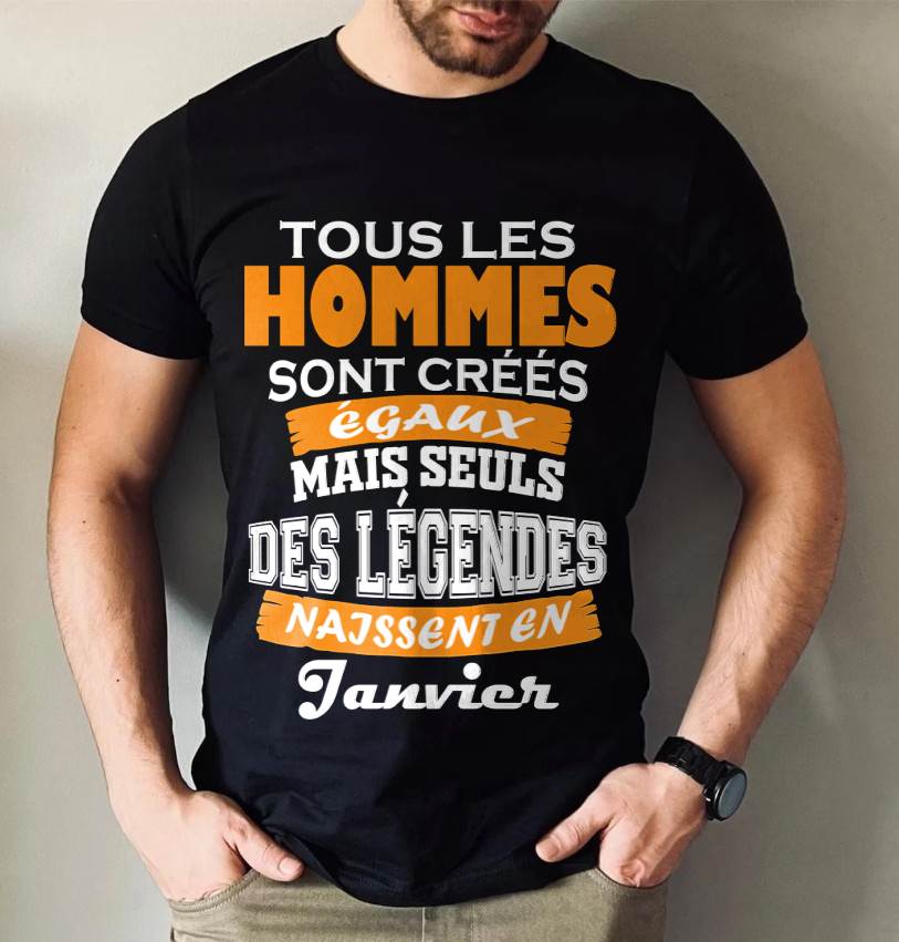 JANVIER : MOIS DES LÉGENDES - POUR HOMME - TLEE01 (SKU2604-291-01)