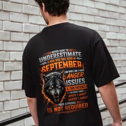 SEPTEMBER MAN I DO WHAT I WANT SHIRT - FOR MAN - TLEE09 (SKU2608-244-09)