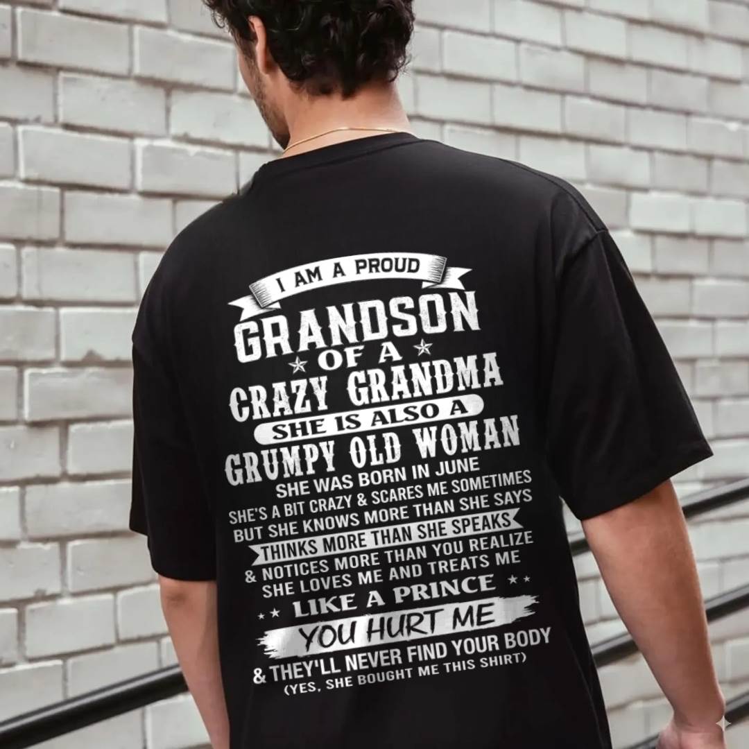 JUNE - GRANDSON OF A CRAZY GRANDMA - FROM GRANDMA - TLEE06 (SKU2606-274-06)