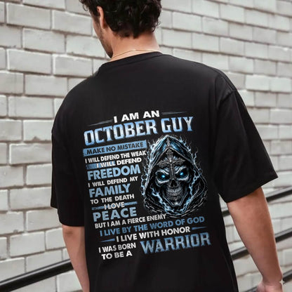 OCTOBER GUY – NEVER BACK DOWN - FOR MAN - TLEE10 (SKU2607-271-10)
