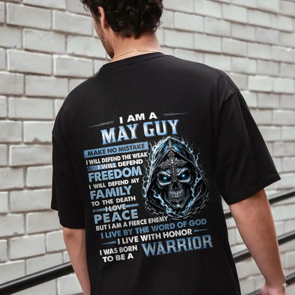 MAY GUY – NEVER BACK DOWN - FOR MAN - TLEE05 (SKU2607-271-05)