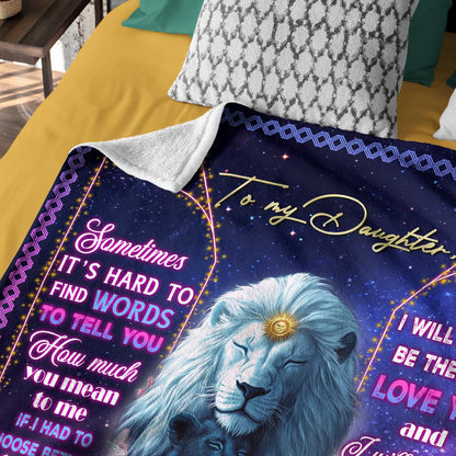 Special Gift For Your Daughter Blanket - From Dad08