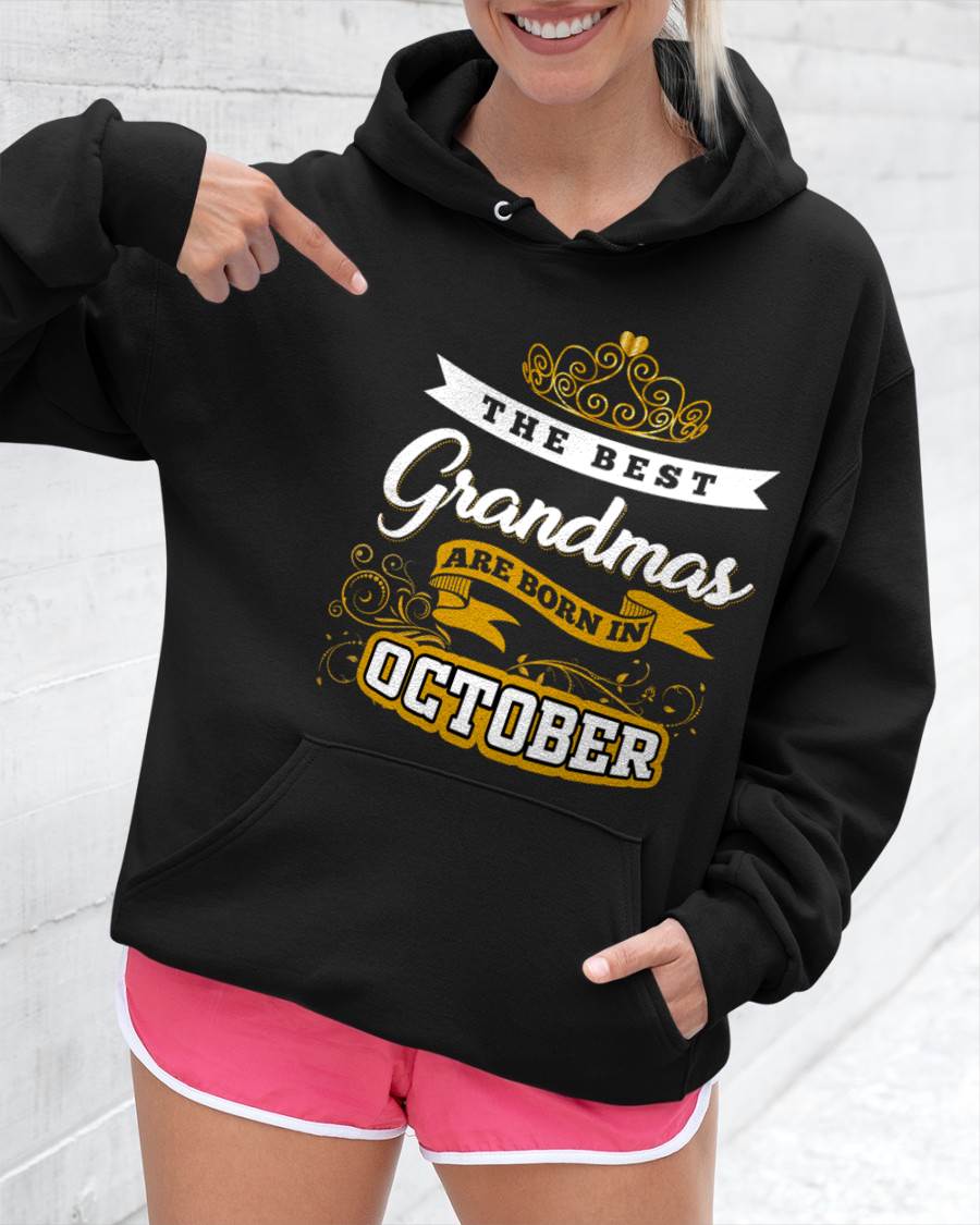 OCTOBER GRANDMAS ARE THE BEST - FOR WOMEN - TLEE10 (SKU2605-238-10)
