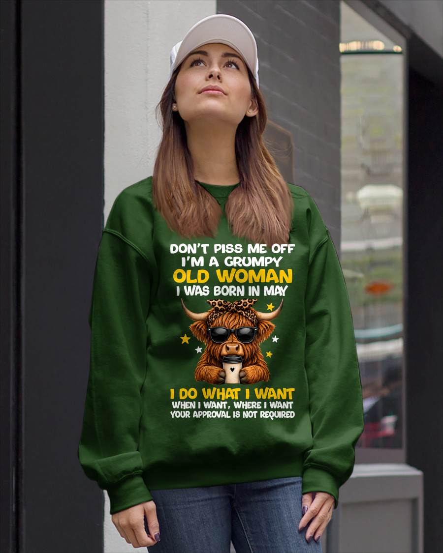 MAY BORN WOMAN FUNNY SHIRT - FOR WOMEN - TLEE05 (SKU2607-217-05)