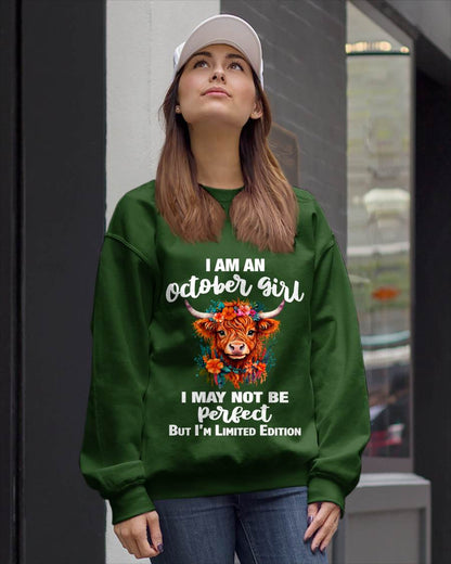 OCTOBER GIRL ONE OF A KIND TEE - FOR WOMEN - TLEE10 (SKU2607-296-10)