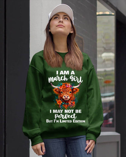 MARCH GIRL ONE OF A KIND TEE - FOR WOMEN - TLEE03 (SKU2607-296-03)