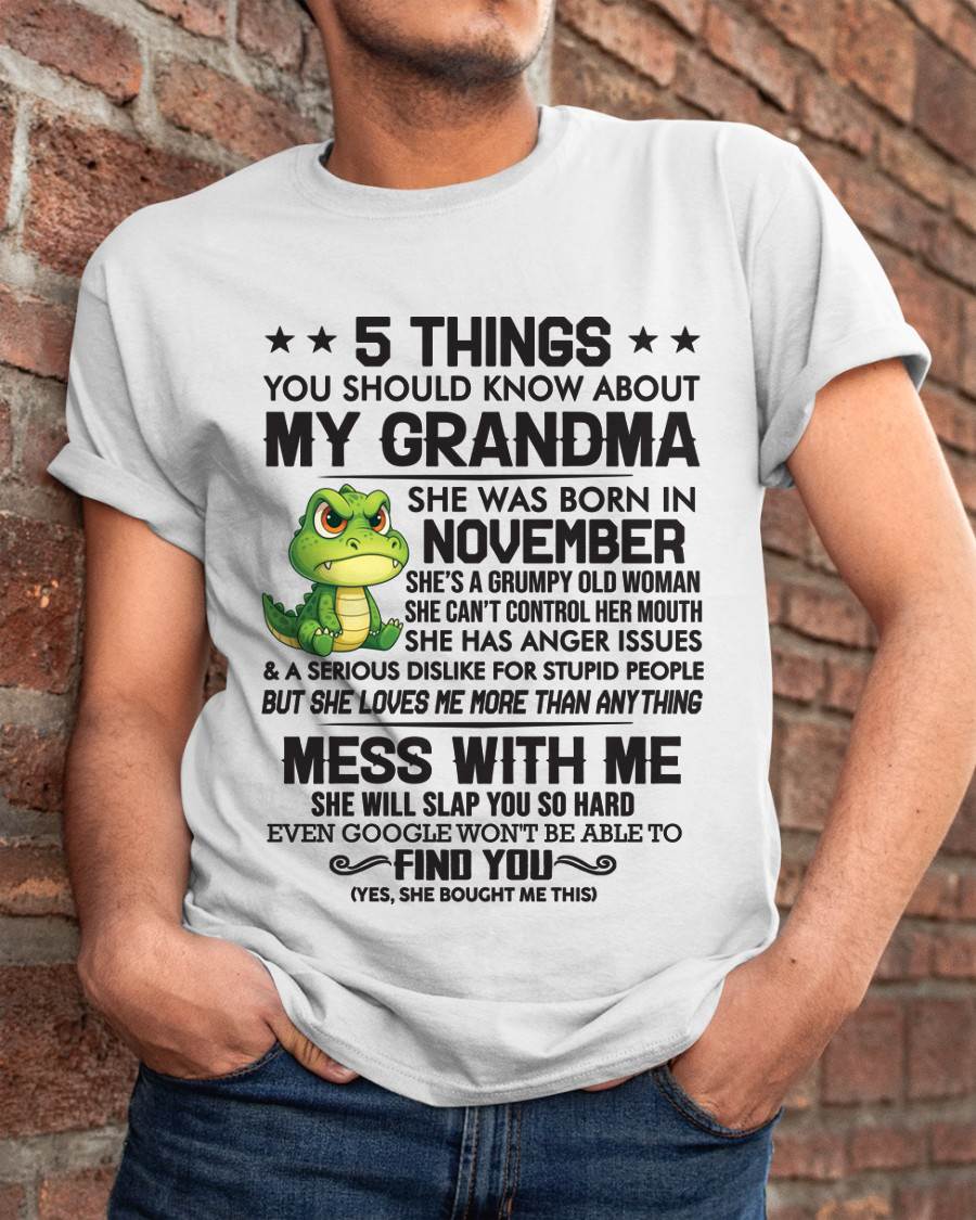 NOVEMBER GRANDMAS ARE DIFFERENT - FROM GRANDMA - TLEE11 (SKU10-06-11)