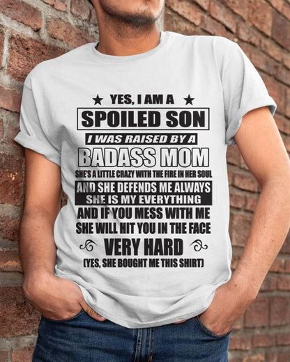 MY MOM RAISED ME WITH LOVE AND ATTITUDE - FROM MOM - TLEE00 (SKU2605-282-00)
