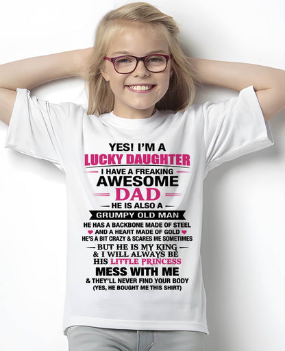 A LUCKY DAUGHTER – DADDY’S LITTLE PRINCESS - FROM DAD - TLEE00 (SKU2604-16-00)