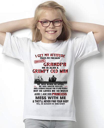 APRIL GRANDPA - GRUMPY • AWESOME • PROTECTIVE - FROM GRANDPA - TLEE04 (SKU2605-176-04)