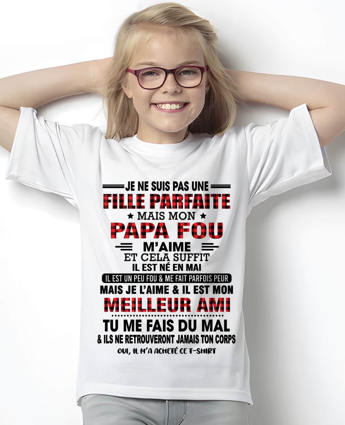 MAI / MON PAPA, MON HÉROS - CADEAU DE PAPA - TLEE05 (SKU2605-428-05)