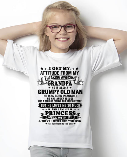AUGUST - BEST GRANDPA EVER - FROM GRANDPA - TLEE08 (SKU2607-346-08)