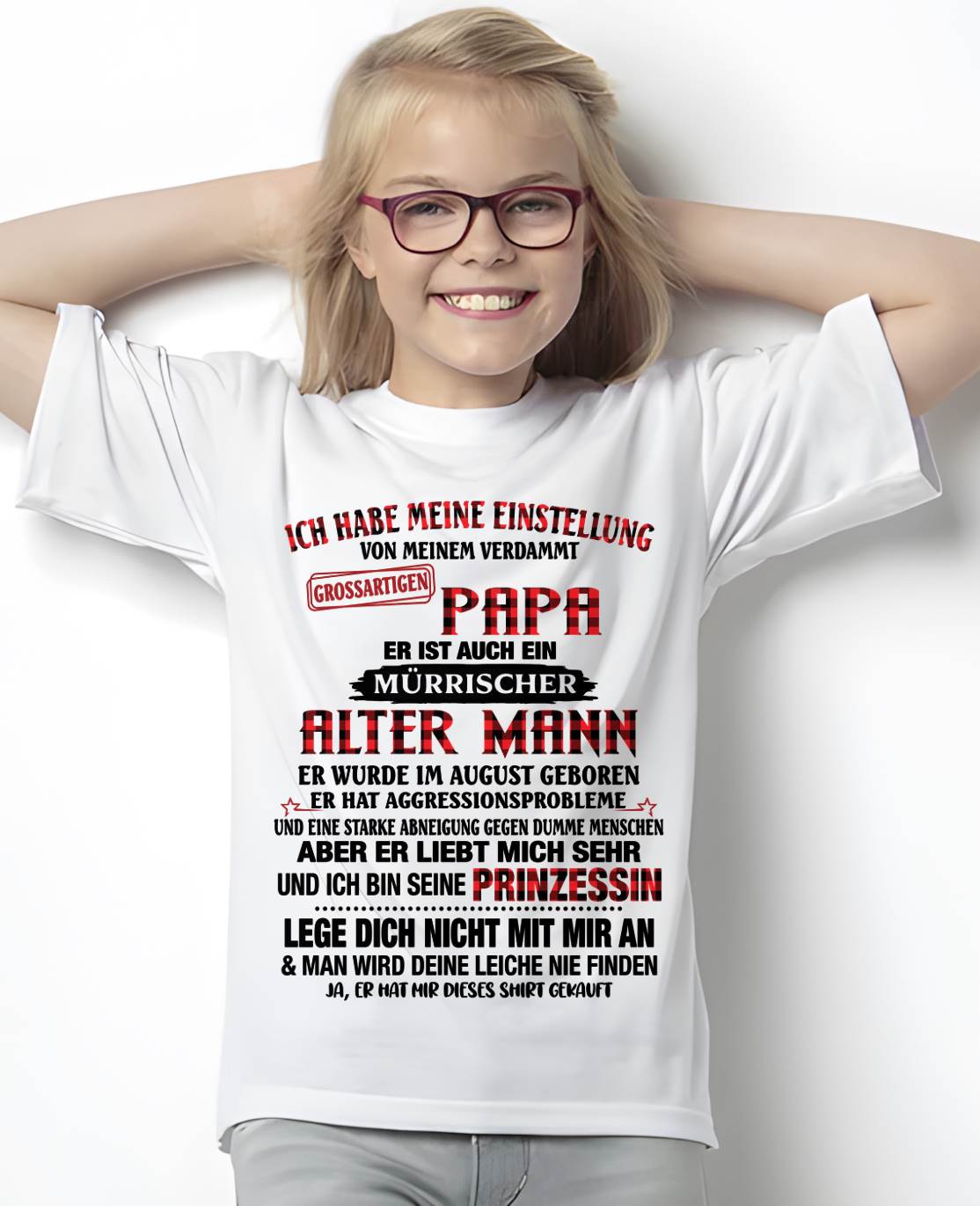 AUGUST / MEIN PAPA, MEIN HELD – EIN GESCHENK VON PAPA - TLEE08 (SKU2606-08-08)