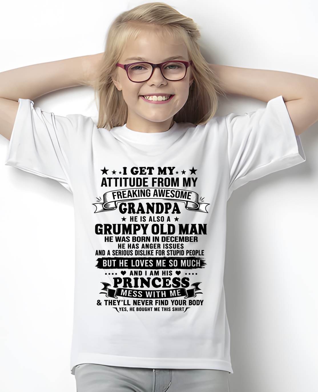 DECEMBER - BEST GRANDPA EVER - FROM GRANDPA - TLEE12 (SKU2607-346-12)