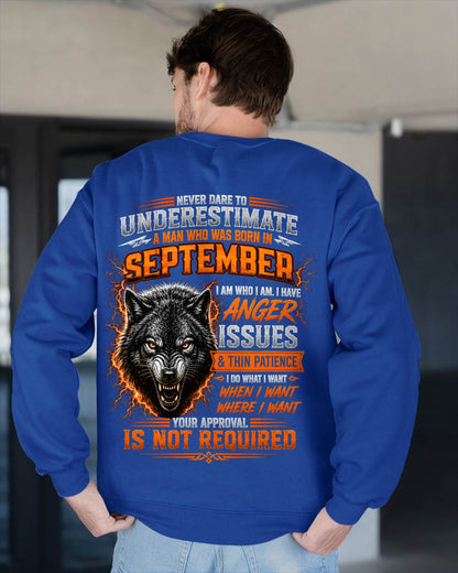 SEPTEMBER MAN I DO WHAT I WANT SHIRT - FOR MAN - TLEE09 (SKU2608-244-09)