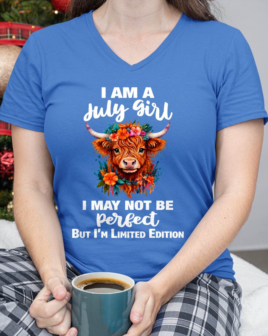 JULY GIRL ONE OF A KIND TEE - FOR WOMEN - TLEE07 (SKU2607-296-07)